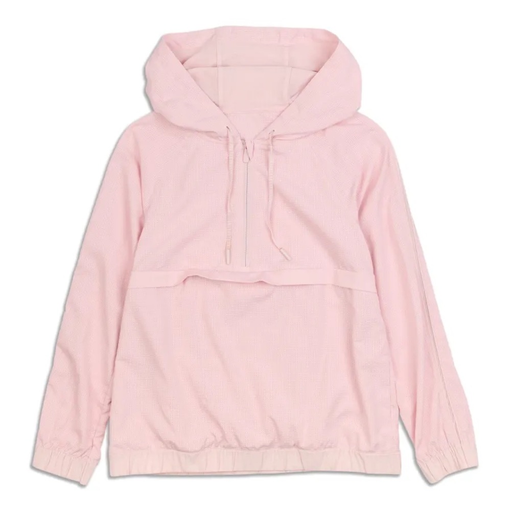 Lululemon 1/2 Zip in Porcelain Pink ✨ Size 8